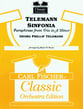 Telemann Sinfonia Orchestra sheet music cover